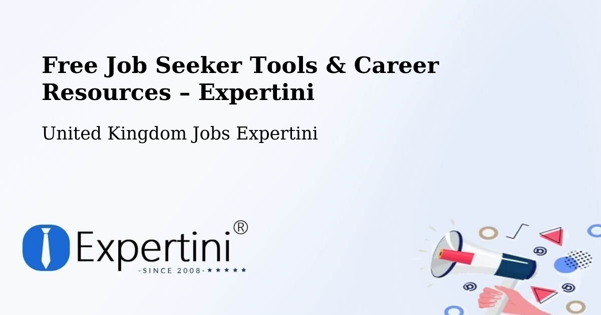 Free Job Seeker Tools & Career Resources – Chelmsford - Chelmsford, United Kingdom Jobs Expertini